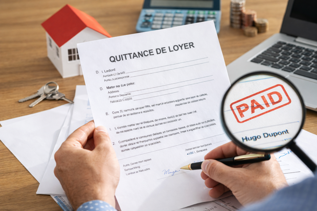 La quittance de loyer, tout savoir sur ce document
