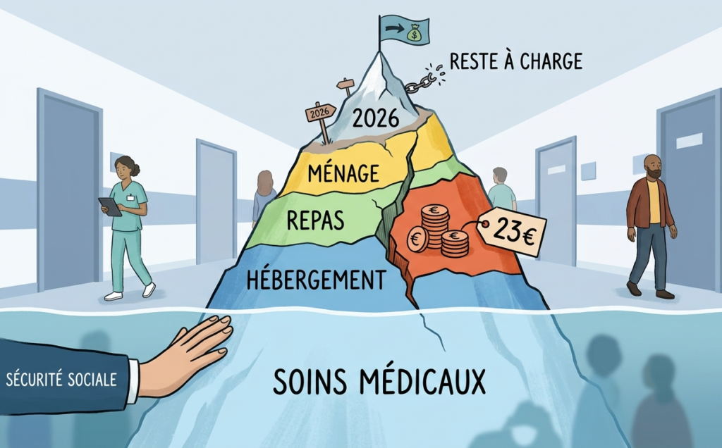 coût d’une journée d’hospitalisation en 2026