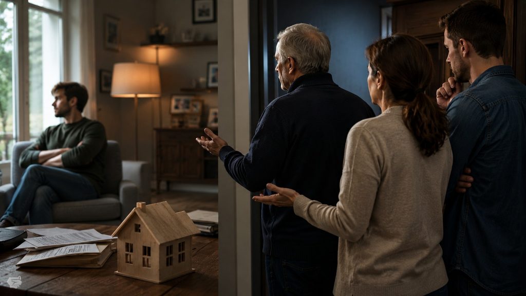 Héritier occupe la maison de succession sans payer