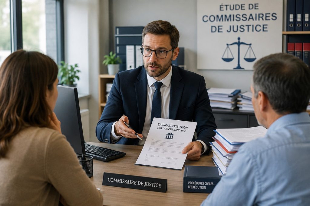 Saisie-attribution sur compte bancaire