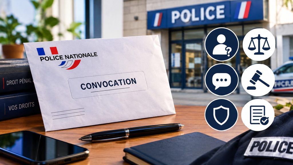 Convoqué à la police sans motif précisé
